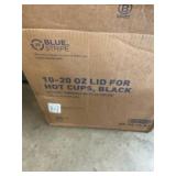 Blue Stripe lid 10-20 Oz LIDS