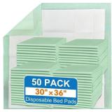Medline Disposable Bed Pads 30"x36" 50pcs