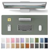 YSAGi Leather Desk Pad Protector, Dark Green