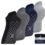 Sz M unenow Non-Slip Grip Socks for Yoga & Pilates