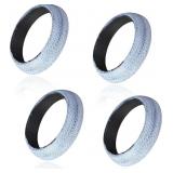 4Pcs Exhaust Manifold Gasket Set, door stopper
