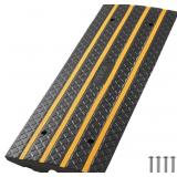 VEVOR Car Rubber Curb Ramp, 4FT, 33k lb