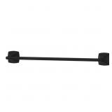 Bellance 24 in Wall-Mount Towel Bar Black