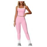 QBGJTD S 2-Piece Workout Set: Bra & Leggings