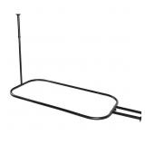 54 in. Aluminum Hoop Shower Rod