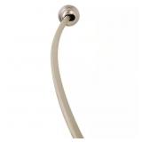 NeverRust 50-72 in. Aluminum Rod, Brushed Ni