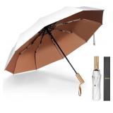 Compact Travel Umbrella Windproof Auto-fold