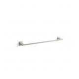 Mavera 24 in. Wall Towel Bar, Nickel