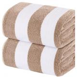 White Classic Beach Towels 35x70 Beige (2)