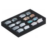 Coward Sunglass Organizer, Velvet Trays (8)