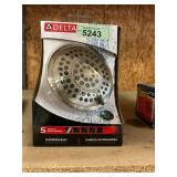 Spotshield Brushed Nickel 5-Spray Shower Head and