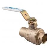 Box of 6 Brass Full Port Solder Ball Valve 3/4 x 5