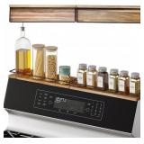 2-Piece 30" Magnetic Acacia Wood Shelf