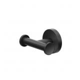 Level Robe Hook in Matte Black