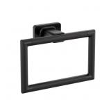 Bronx Wall Mounted Towel Ring in Black Bronze