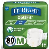 FitRight Ultra Absorbent Diapers, Medium