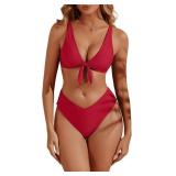 Medium High Waisted Two Piece Swimsuit and werena