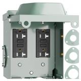 WELLUCK Outdoor GFCI Outlet Box, 3R Enclosure