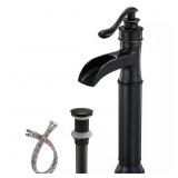 Oil Rubbed Bronze Vessel Sink Faucet, 1-Handle