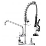 Commercial Kitchen Faucet: Pull-Down Chrome