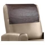 Recliner Headrest Protector - Faux Leather, fake f