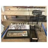 Assorted wall art and decor