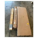 Cross bar, queen bed panels