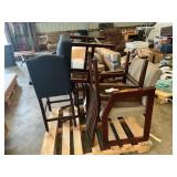 Assorted chairs