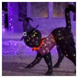 3.5 FT Halloween Classics LED Black Cat Y4