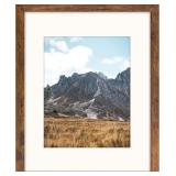 2ct Damaged Brown 11x14 Frame for 8x10, 9 sticker