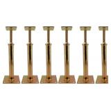 Galvanized Leveling Poles, 11 16" (Pack 6)