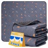 Sunheir Washable Pee Pads for Dogs 2-Pack