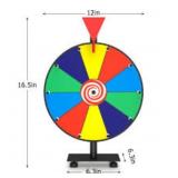 Alumrion Color Prize Wheel Editable Fortune