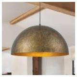 PCover 65cm brushed Brass Dome Ligh
