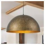 PCover 65cm brushed Brass Dome Ligh