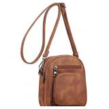 FADEON Small Crossbody Bag w/ Card Slots