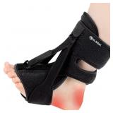 Plantar Fasciitis Night Splint & Brace, Black