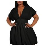 Unknown Plus Size romper/bubble dress,
