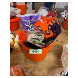 Pumpkin cups, paddleball, misc