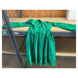 Bright Green dress, 95% polyester, 5% spandex