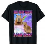 Sz S IDK How Much Longer I Can Slay Capybara Tee