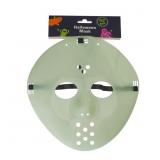 6ct Halloween Glow Mask, furry trick or treat bag