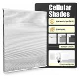 No Drill Blinds for Indoor Windows 35x48