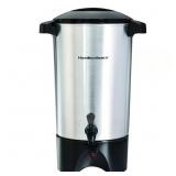 Hamilton Beach 45 cups Black/Silver Coffee Urn