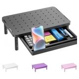 WALI Monitor Stand with Storage, 3-Height