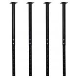 QLLY 24-40in Black Table Legs (2)