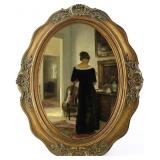 SIKOO 5x7 Oval Frame Tabletop/Wall Glass Front and