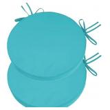 Outdoor Bistro Chair Cushions, 2, Waterproof