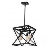Katalyst 60W 4-Light Matte Black Pendant LED