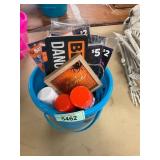 Halloween decor, hair color, misc